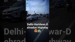 Delhi Dehradun Expressway 😍🛣️ | Safar Ka He Tha Main Safar ka Raha Mai Rahaaa #shorts