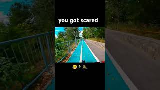 the one who got scared jumped up😂😂😂 #gopro #top #vlog #bikelife #funnymoments #smile #2wheelslovers