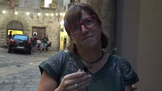 Castel del Piano. Palio 2024: Sarah Ferrucci, Presidente Contrada del Poggio