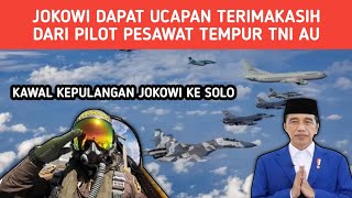 Pesawat Tempur TNI AU Kawal Kepulangan Presiden Jokowi ke Solo #jokowi #presiden #tni #angkatanudara