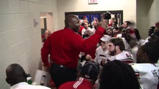 Surfin' Strong - Charlie Strong Post Game Celebration after WVU Upset!