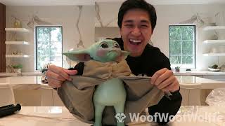 $375 Life-Size Baby Yoda UNBOXING!