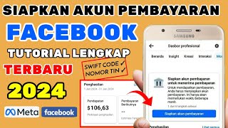 CARA MENYIAPKAN AKUN PEMBAYARAN FACEBOOK 2024 | cara menambahkan akun pembayaran di facebook