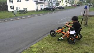 Berg Buddy Pedal Kart Stunts Slow Motion