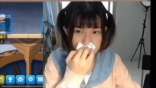 Beautiful Taiwanese girl with severe allergic rhinitis needs to blow her nose 14