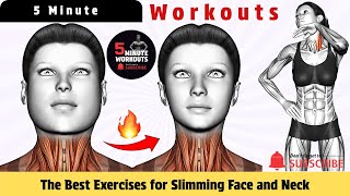 The Best Exercises for Slimming Face and Neck By 5 Minute Workouts