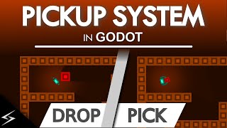 How to make Pickup system in Godot | Dicode