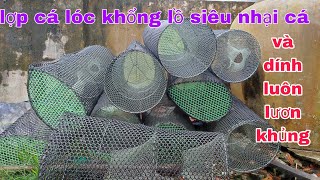 cách làm lợp cá khổng lồ nhại cá, dễ làm #fishtrap