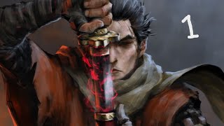 sekiro playthrough part 1 :first mini boss the general on ashina outskirts gate