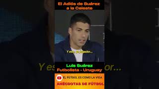 El Adiós de Luis Suárez a la Celeste #shorts #futbol #laceleste #luissuarez #uruguay #FutUru