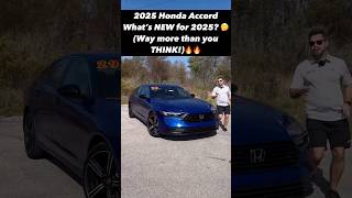 What's NEW for the 2025 Honda Accord?? Well, More than You'd Think!