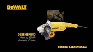 Esmeriles Angulares 7" y 9" DEWALT