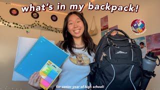 WHAT’S IN MY BACKPACK & a school supply haul! back to school ESSENTIALS & supply haul:school haul 23