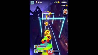 Subway surfers 5.8 million score gameplay