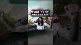 My reaction to TSW4 first Austria route #shorts