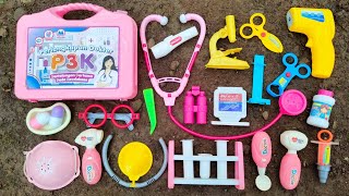 Hunting Stetoskop, Jarum Suntik, Termometer, Masker, Oksigen, Lampu Dokter, Obat, Mikroskop, Gunting