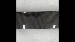 Carbon Fibre Front Number Plate Panel Mk3 Focus RS