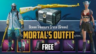 😍MortaL Outfit Is Back || PUBG MOBILE || New Ocean Treasure Free ||