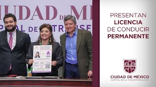 Presentan Licencia de Conducir Permanente