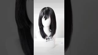 Kiyoko Shimizu cosplay wig #cosplay #cosplaywig #haikyuu #kiyokoshimizu #wigstyle