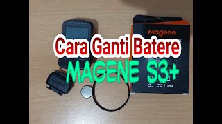 Cara Ganti Batere Speed/Cadence Sensor Magene S3+ | How To Replace Magene S3+ Sensor Battery