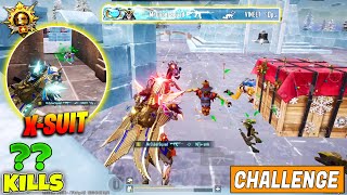 😱 OMG !! UltraHD 30 FPS SOLO VS SQUAD - ULTIMATE PHARAOH X-SUIT CHALLENGED MARMORIOUS X-SUIT IN BGMI