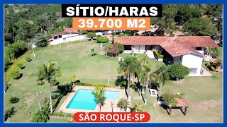 Sítio/Haras de 39.700 m2 a venda em São Roque SP.