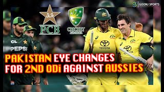 PAKISTAN EYE CHANGES FOR 2ND ODi AGAINST AUSSIES | Goonj Sports