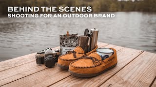 Shooting photos for an Outdoor Brand