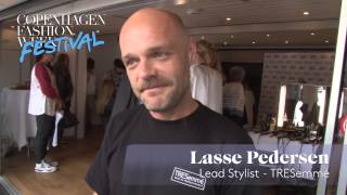 Lasse Pedersen, leadstylist, TRESemmé, Interview, SS14