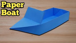 Origami Boat - How To Make a Paper Boat That Floats {Barco De Papel}