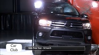 Toyota Hilux crash test