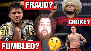 THE MMA GURU CLAIMS HENRY CEJUDO FUMBLED HIS CAREER, ROASTS KHABIB, DOUBTS TOM ASPINALL and MORE