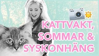 Vlog: Flyttar varje helg, syskonkaos & självporträtt