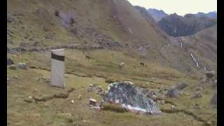 Lares Trail, day 2 - The lunch spot