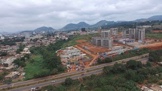 PRISE DE VUE AIERIENNE DE LA MAIRIE DE YAOUNDE I -  AVEC 1 DRONE FANTÔME 4 DJL by S19KPROD