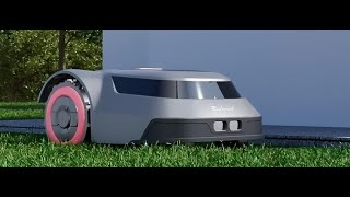 Introducing the Redroad MGC500 Robotic Lawn Mower with Smart Navigation mows lawns up to 5400 sq ft