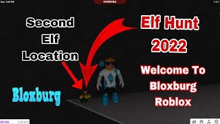 The Second Bloxburg Elf Location! (Welcome To Bloxburg Elf Hunt 2022) (Roblox)