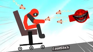 Best Falls | Stickman Dismounting Best Funny Moments #100