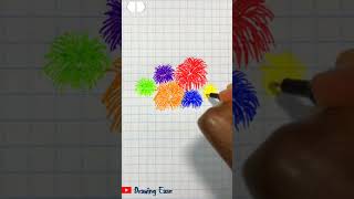 step by step fireworks drawing #ShorterIsBetter #newyear2023