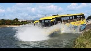 Amphibian bus tour in Budapest