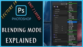 Unit 2 Lecture 14 Blending Mode Expalined
