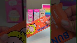 umboxing miniso stationery blind box #stationery #miniso #mysterybox