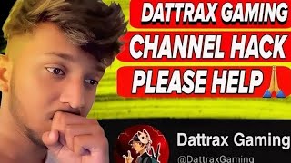 dattrax lost his youtube channel 🙏 subscribe link in Description #dattrax #techogamerz