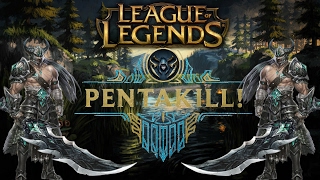 Season 7 PENTAKILL with Tryndamere