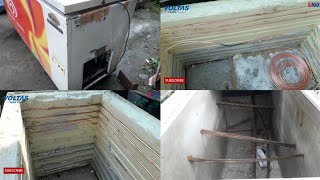 Deep Freezer Not Cooling | Deep Freezer Internal Leakage Repair | Deep Freezer Gas Charging R-134a