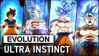 Evolution of Ultra Instinct (2017-2021) 身勝手の極意 GOKU