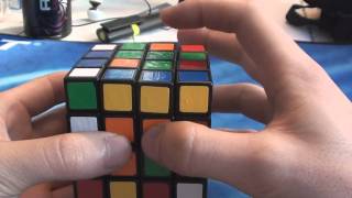 4x4x4 Rubik's Cube Tutorial (German) Part 1 (Centers)