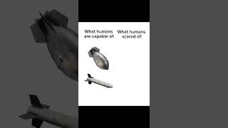 What humans are capable of vs What human scared of.#memes #relatable #shorts #funny