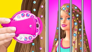 🚨BARBIE IST IM GEFÄNGNIS😱 HILFE! Makeup Transformation 😍 Elterntipps und Gadgets von 123GO! TRENDS